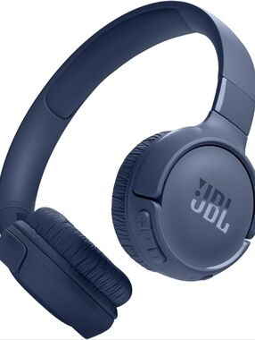 JBL Navy Blue Wireless Over-Ear Headphones